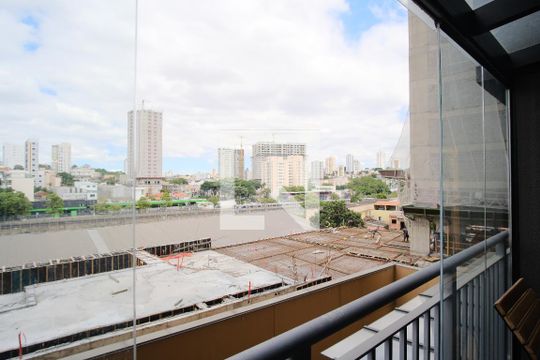 Varanda de kitnet/studio à venda com 1 quarto, 31m² em Vila Esperança, São Paulo