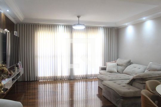 Sala de apartamento à venda com 4 quartos, 175m² em Santo Antônio, São Caetano do Sul