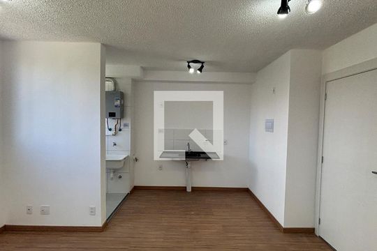 Sala - Sala de Jantar  de apartamento para alugar com 2 quartos, 37m² em Jardim, Santo André