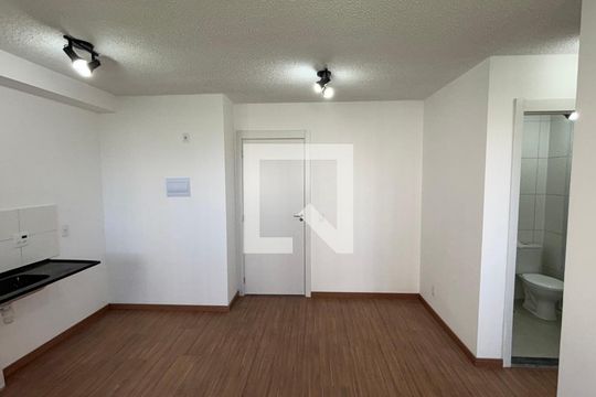 Sala - Sala de Jantar  de apartamento para alugar com 2 quartos, 37m² em Jardim, Santo André