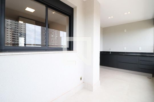 Varanda gourmet de apartamento para alugar com 2 quartos, 86m² em Jardim Sul, Uberlândia