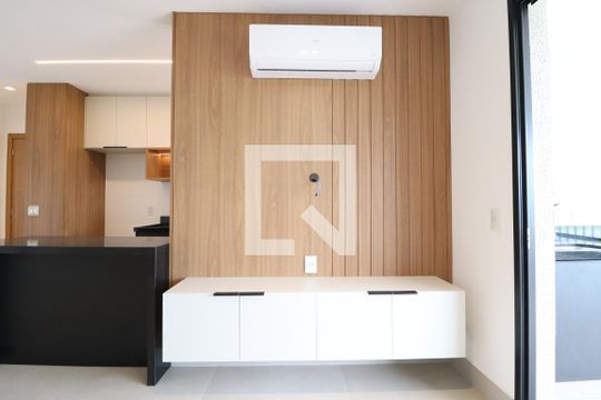 Sala de apartamento para alugar com 2 quartos, 86m² em Jardim Sul, Uberlândia