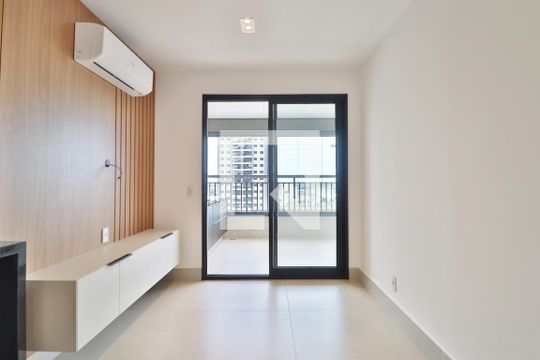 Sala de apartamento para alugar com 2 quartos, 86m² em Jardim Sul, Uberlândia