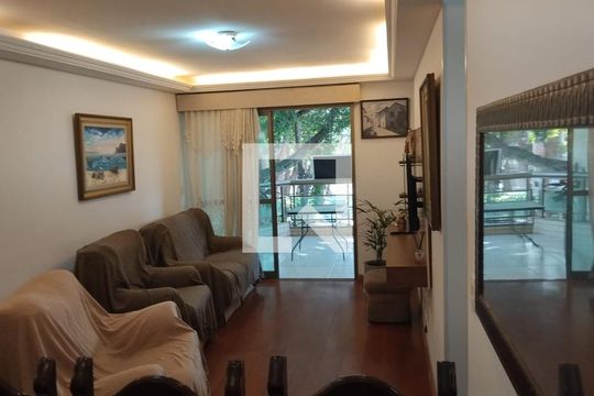 Sala de apartamento para alugar com 3 quartos, 100m² em Recreio dos Bandeirantes, Rio de Janeiro
