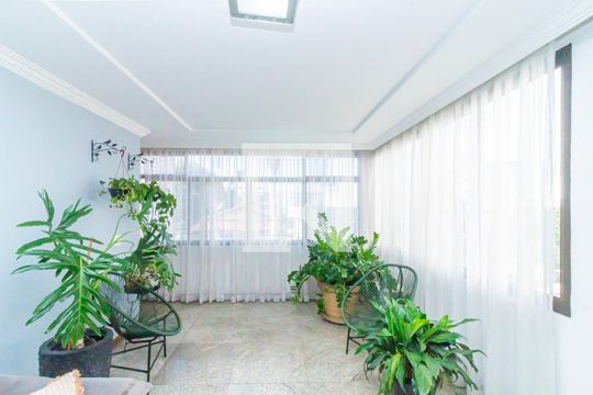 Sala de apartamento à venda com 4 quartos, 163m² em Liberdade, Belo Horizonte