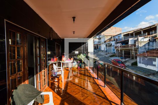Varanda da Sala de casa para alugar com 4 quartos, 676m² em Parque Continental, Guarulhos