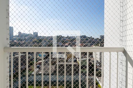 Varanda da Sala de apartamento à venda com 2 quartos, 45m² em Vila Jacuí, São Paulo