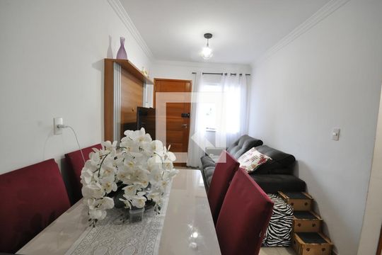 Sala de apartamento para alugar com 2 quartos, 42m² em Vila Gustavo, São Paulo