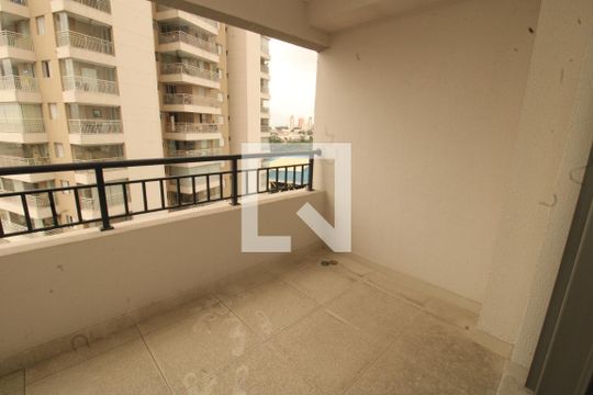 Varanda de kitnet/studio para alugar com 1 quarto, 28m² em Sacomã, São Paulo