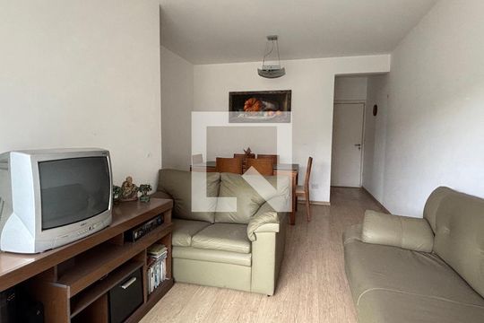 Sala de apartamento à venda com 3 quartos, 78m² em Bosque da Saúde, São Paulo