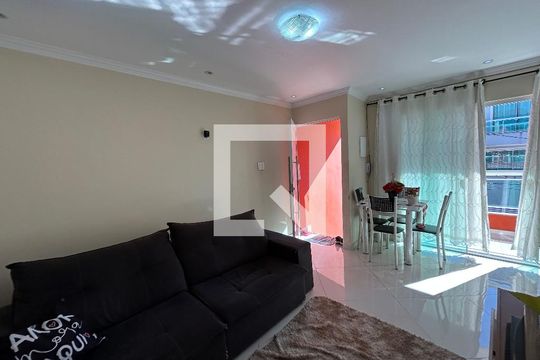 Sala de casa de condomínio à venda com 3 quartos, 128m² em Vila Valqueire, Rio de Janeiro