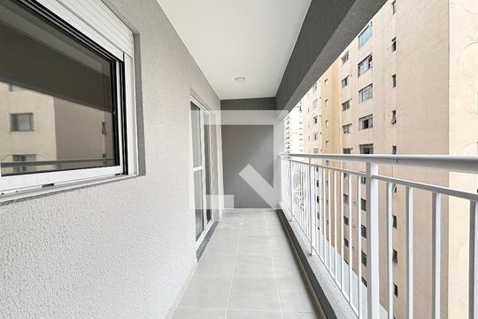 Varanda de apartamento à venda com 2 quartos, 42m² em Campo Belo, São Paulo
