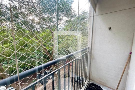 Varanda da Sala de apartamento à venda com 3 quartos, 58m² em Jardim Cocaia, Guarulhos