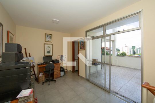 SALA de apartamento à venda com 3 quartos, 259m² em Coração Eucarístico, Belo Horizonte