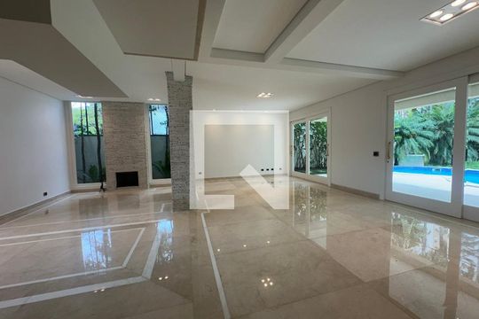 Sala de casa de condomínio à venda com 4 quartos, 500m² em Alphaville Residencial Um, Barueri
