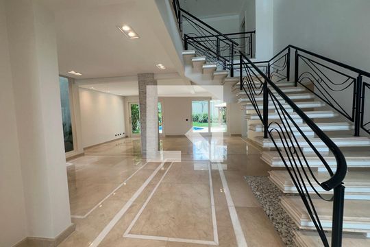 Sala de casa de condomínio à venda com 4 quartos, 500m² em Alphaville Residencial Um, Barueri