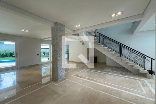 Sala de casa de condomínio à venda com 4 quartos, 500m² em Alphaville Residencial Um, Barueri