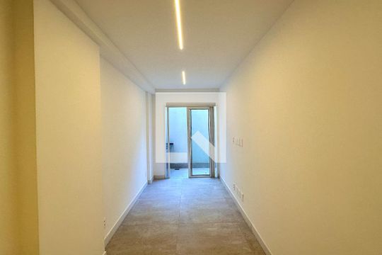 Sala/cozinha de apartamento para alugar com 1 quarto, 49m² em Jardim Botânico, Rio de Janeiro