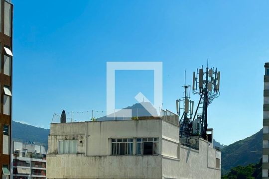 Sala - vista para o Cristo redentor de apartamento à venda com 3 quartos, 98m² em Ipanema, Rio de Janeiro