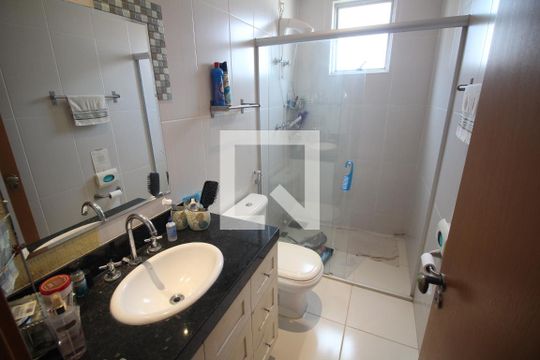 Suite Quarto 1 de apartamento à venda com 3 quartos, 109m² em Inconfidentes, Contagem