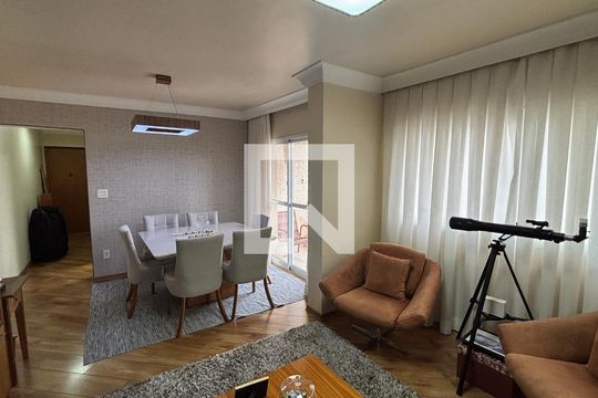 Sala - Sala de Jantar de apartamento à venda com 2 quartos, 104m² em Jardim Bela Vista, Santo André
