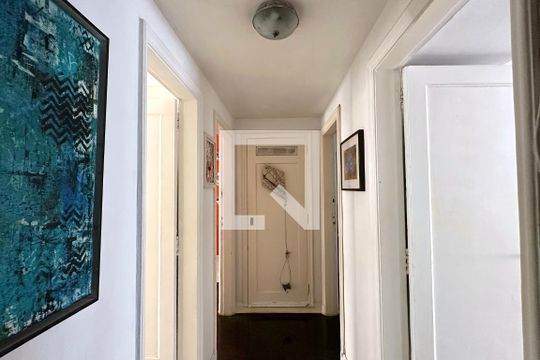 Corredor de apartamento à venda com 3 quartos, 164m² em Copacabana, Rio de Janeiro