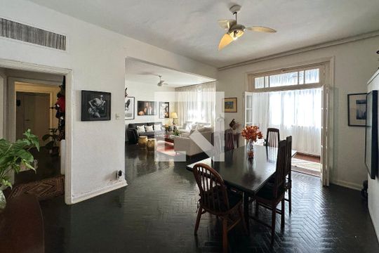 Sala de apartamento à venda com 3 quartos, 164m² em Copacabana, Rio de Janeiro