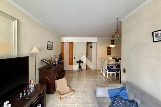 Sala  de apartamento à venda com 3 quartos, 100m² em Vila Cordeiro, São Paulo