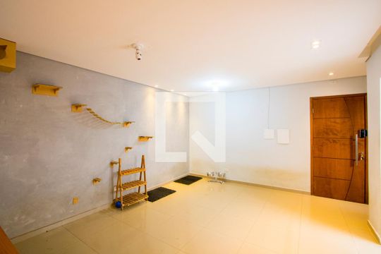 Sala de apartamento à venda com 3 quartos, 75m² em Jardim Bela Vista, Santo André