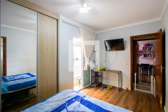 Quarto 1 - Suíte de apartamento à venda com 3 quartos, 75m² em Jardim Bela Vista, Santo André
