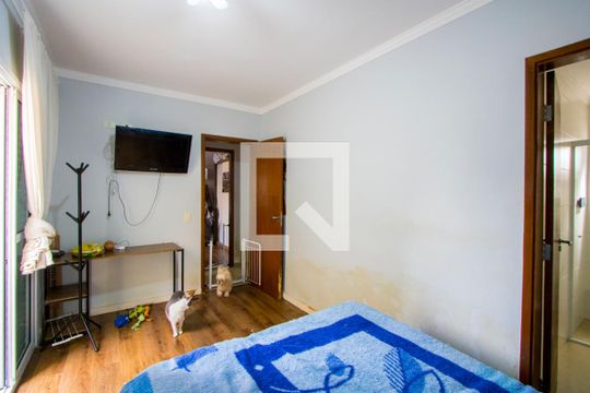 Quarto 1 - Suíte de apartamento à venda com 3 quartos, 75m² em Jardim Bela Vista, Santo André