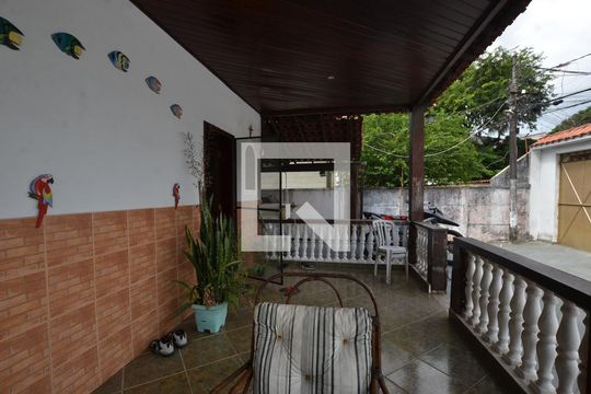Varanda da Sala  de casa à venda com 2 quartos, 480m² em Jardim Sulacap, Rio de Janeiro