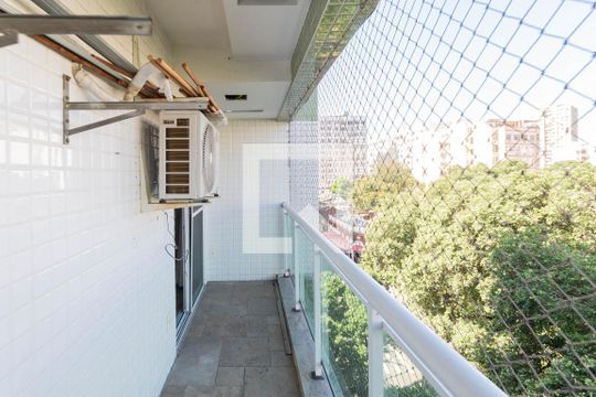Varanda da Sala de apartamento à venda com 2 quartos, 74m² em Maracanã, Rio de Janeiro