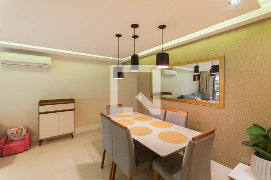 Sala de apartamento à venda com 3 quartos, 115m² em Tijuca, Rio de Janeiro