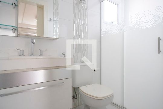 Banheiro da Suíte 1 de apartamento à venda com 4 quartos, 400m² em Mauá, São Caetano do Sul