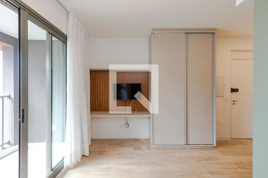 Studio de kitnet/studio para alugar com 1 quarto, 26m² em Cidade Monções, São Paulo
