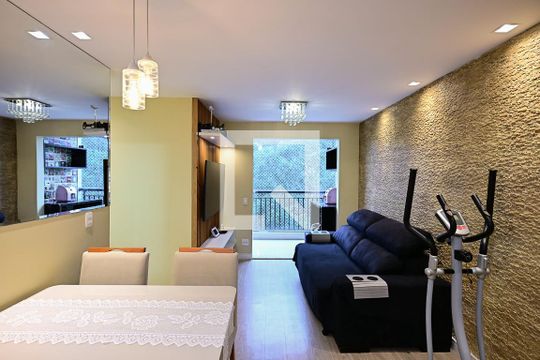 Sala de apartamento à venda com 3 quartos, 64m² em Vila Andrade, São Paulo