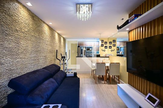 Sala de apartamento à venda com 3 quartos, 64m² em Vila Andrade, São Paulo