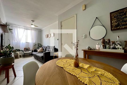 Sala de apartamento à venda com 2 quartos, 55m² em Jardim Ipiranga, Campinas