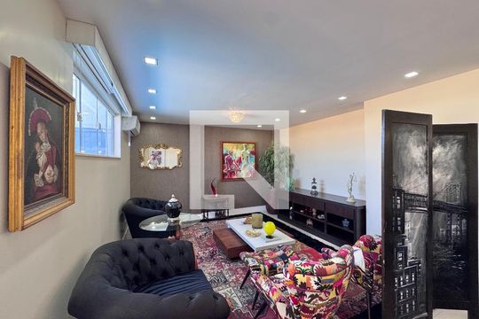 Sala de apartamento para alugar com 3 quartos, 240m² em Recreio dos Bandeirantes, Rio de Janeiro