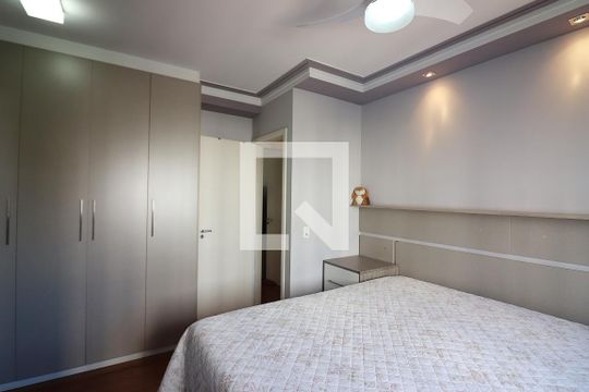 Quarto 1 - Suíte de apartamento à venda com 3 quartos, 107m² em Vila Lusitania, São Bernardo do Campo