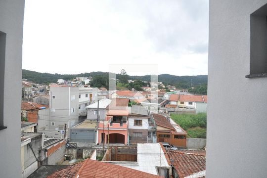 Vista da Sala de apartamento à venda com 2 quartos, 45m² em Vila Rosa, São Paulo