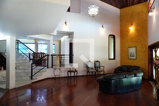 Sala 1 de casa para alugar com 5 quartos, 542m² em Chácara Machadinho Ii, Americana