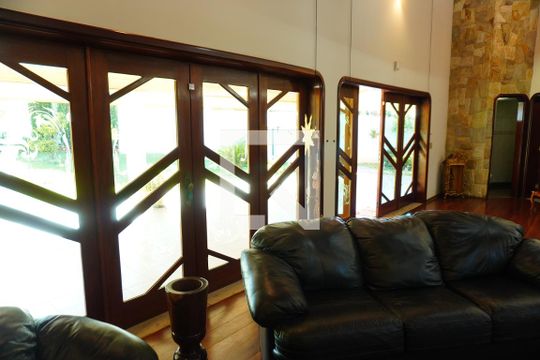 Sala 1 de casa para alugar com 5 quartos, 542m² em Chácara Machadinho Ii, Americana