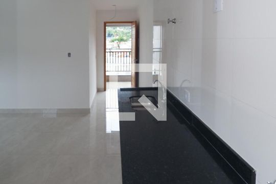 Sala / Cozinha  de apartamento à venda com 2 quartos, 45m² em Vila Rosa, São Paulo
