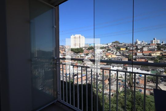 Varanda da Sala de apartamento à venda com 3 quartos, 58m² em Vila Andrade, São Paulo