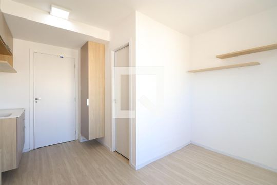 Quarto/Sala/Cozinha de apartamento à venda com 1 quarto, 19m² em Água Branca, São Paulo