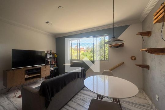 Sala de apartamento à venda com 3 quartos, 78m² em Santa Ines, Belo Horizonte