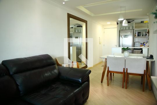 Sala de apartamento para alugar com 2 quartos, 52m² em Jd N Sra de Fatima, São Bernardo do Campo