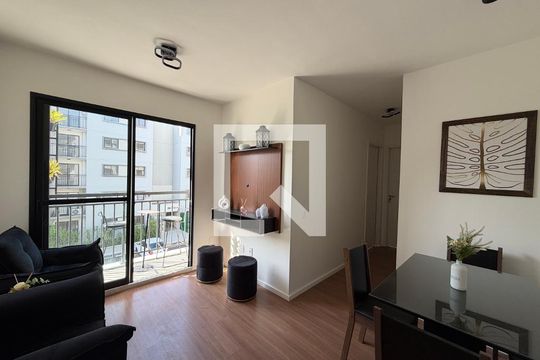 Sala de apartamento para alugar com 2 quartos, 46m² em Barra Olímpica, Rio de Janeiro
